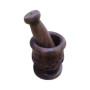 Burhan 3.5In Wooden Khalbatta Design 1Pcs