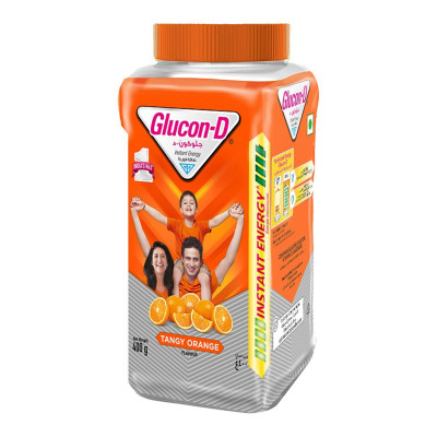 Glucon-D Orange Jar Glucose 400G