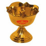 Burhan No. 3 Brass Rose Dipak Diya 1Pc