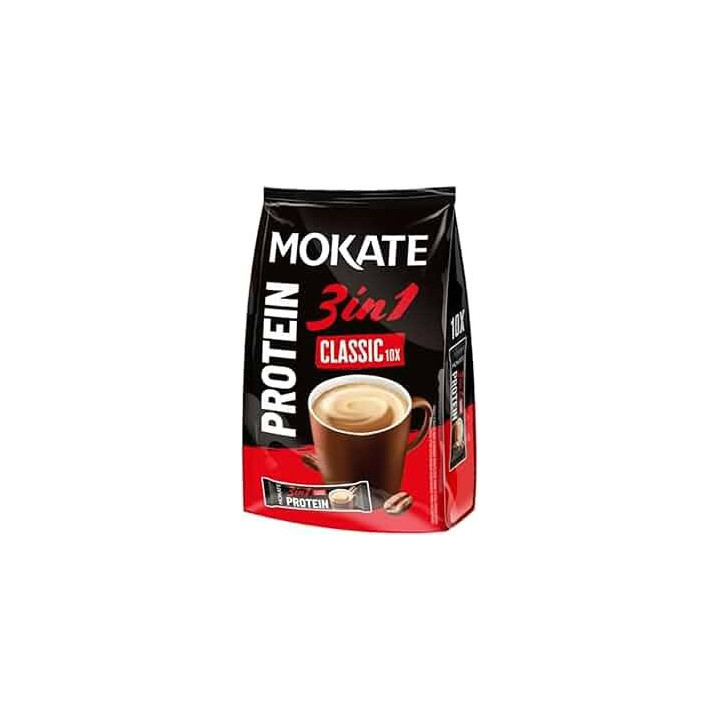 Mokate Classic Protein 3-in-1 Coffee, 17 g × 10