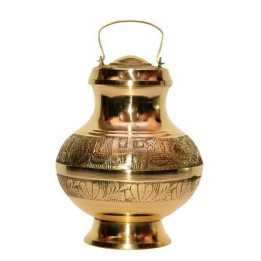 AE Brass Gangajali Kalash Pot, 1 pc