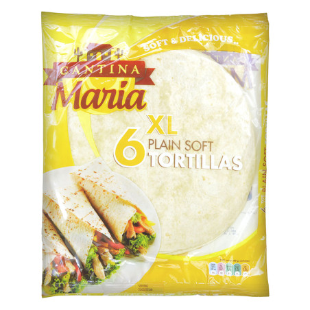 Cantina Maria 6 Xl Soft Tortillas 360G