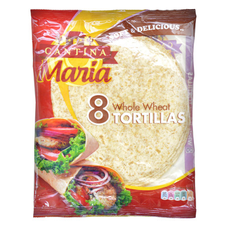 Cantina Maria 8 Whole Wheat Soft Tortillas 320G