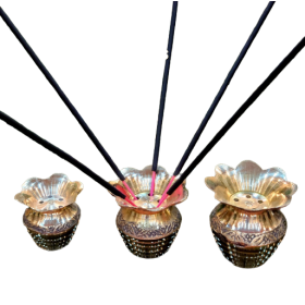Burhan No. 4 Brass Ag Tokri 1Pcs