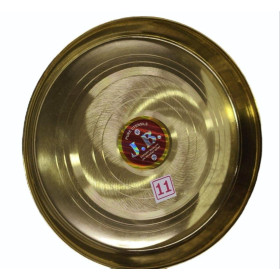 Burhan No. 9 Brass Export Thali 1Pcs