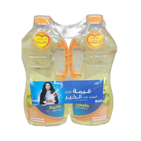 Noor Pure Canola Oil 1.5L X 2