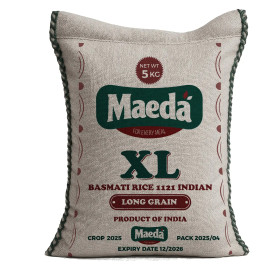Maeda Xl Indian Long Grain Basmati Rice 5Kg