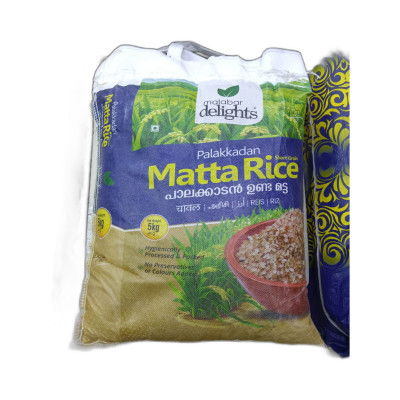 Malabar Delights Short Grain Matta Rice 5Kg