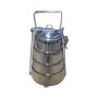 Burhan Pyramid Type No. 01/4 Ss Tiffin 1Pcs