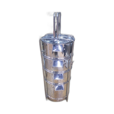 Burhan 10X4 Ss Tiffin Jumbo 1Pcs