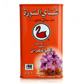 Alwazah Tea Black Loose Safron Tin 250Gm