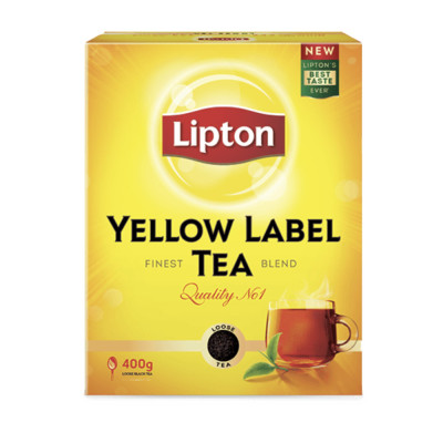 Lipton Yellow Label Black Loose Tea 400Gm