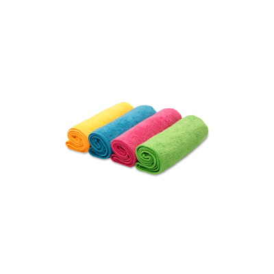 Vileda 36X34cm Microfibre All Purpose Cloth 4Pcs