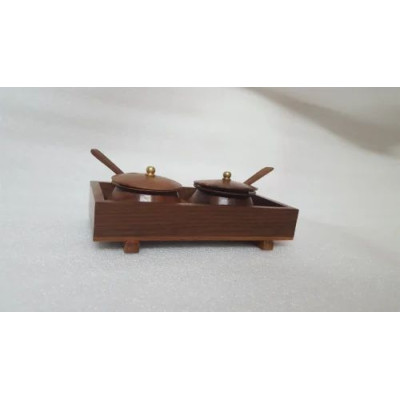 Burhan Wooden Galiyakot Small Namak Daani 1Pcs
