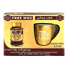 Tata Coffee Gold Jar+Mug Free 100G