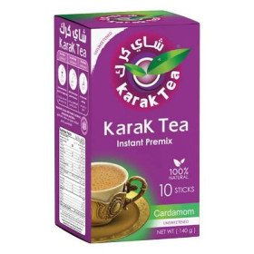 Karak Tea Unsweetened Cardamom Instant Premix 10P