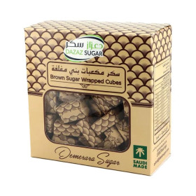 Dazaz Wrapped Cubes Brown Sugar 500Gm