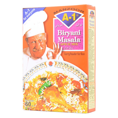 A1 Regular Biryani Masala 60G