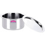 Aristo No. 22Cm Ss Triply Tope With Cover 1Pcs