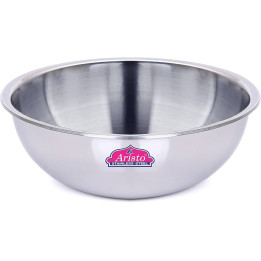 Aristo Stainless Steel Triply Tasla Bowl with Lid 30 cm, 1 pc