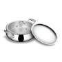 Burhan 2L Ss Triply Handi With Lid 1Pcs