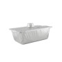 Fotouh Large Aluminium Foil Pot With Lid 3Pc