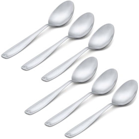 Burhan Pearl Ss Dessert Spoon 1Pc. Indian