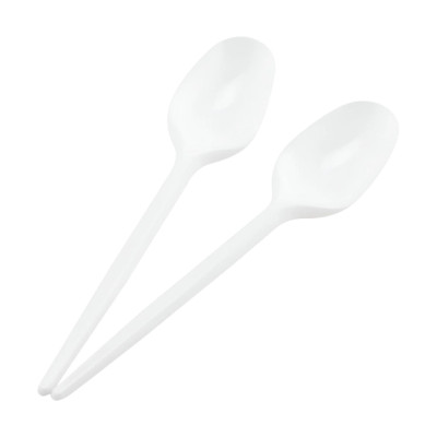 Disposable Heavyduty Plastic Table Spoon 50P