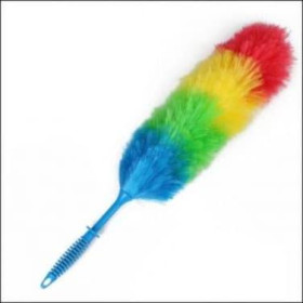 Majed White Large Feather Duster 1Pcs