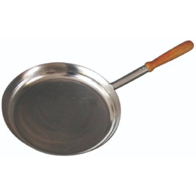 Burhan 14In Ss Frypan 1Pcs. Indian