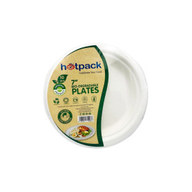Hot Pack No. 10 In Bio Degradable Pulp Plate 10Pc