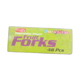 Excell Dxl2437 Partymate Silver Frt Fork 48Pc