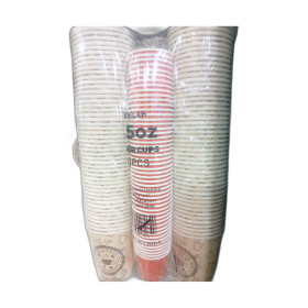 Seelah 8Oz 50Px2pkt +2.5Oz 50Pc Paper Cups 1Set