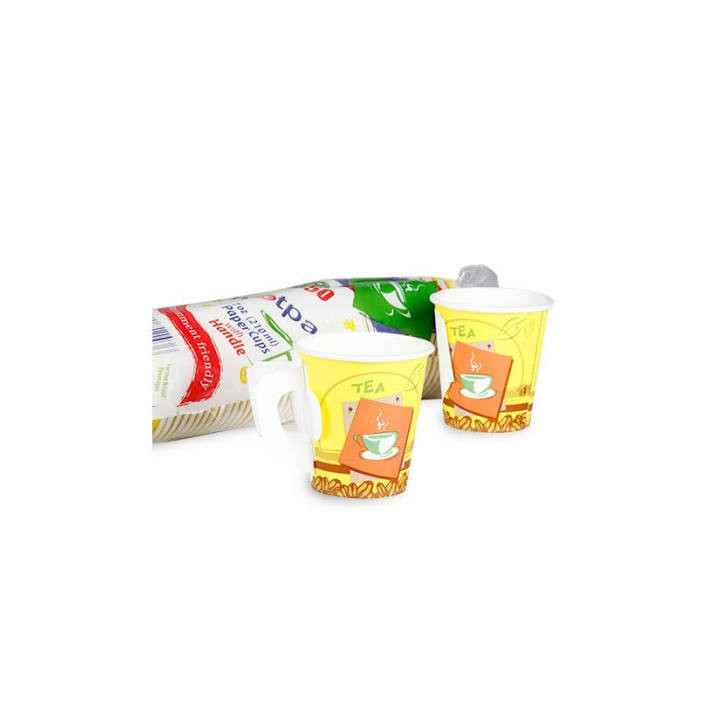 Hotpack Disposable Paper Cups, 7 oz, 50 pcs