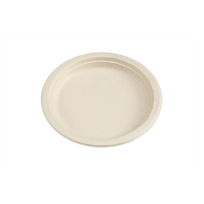 Natmed 23Bl 9In No. Purple Compostable Rnd Plate 12Pcs