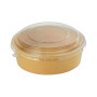 Natmed No. My01sbk 1300Ml Kraft Multi-Food Pot With Lid 3Pcs