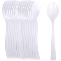 Jana Plastic Spoons, 100 pcs