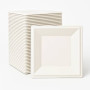 Dispomax No. 8In Biodegradable Square Plate 10Pc
