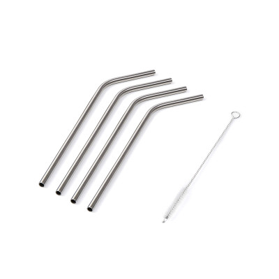 Vabit Aluminium Drinking Straws 4Pc