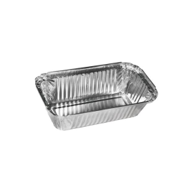 Natmed No. 8367 Rect Aluminium Container With Lid 10Pcs