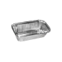 Natmed No. 8367 Rect Aluminium Container With Lid 10Pcs