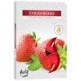 Aura 6Pc Strawberry Scented Candles 66Gm