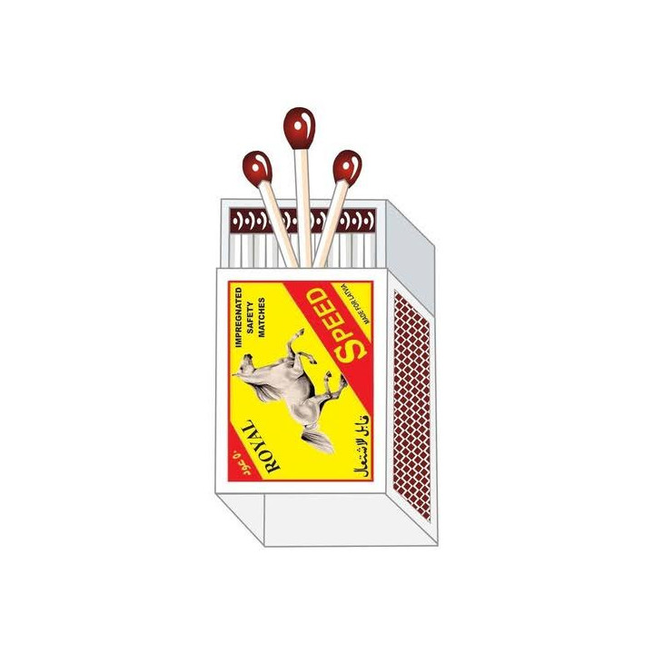 Royal Star Safety Matches, 10 x 10 boxes