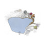 Ae Rose Paan Leaf Diya Set 1Pc