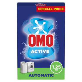 Omo Automatic Antibacterial Washing Powder 1.25Kg