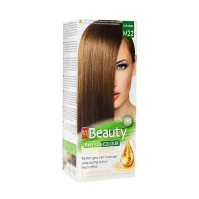 Mm Beauty M22 Caramel Hair Dye 125G