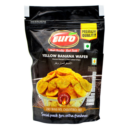 Euro Yellow Banana Wafer 150g