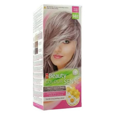 Mm Beauty S02 Nacre Blond Ammonia Free Hair Dye 125G