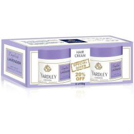 Yardley Lavender Hair Cream, 2 × 150 g