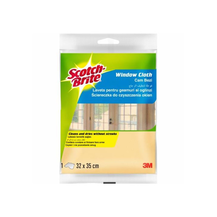 Scotch-Brite 3M Window Cloth 32 × 35 cm, 1 pc